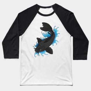 Japanese traditional koi Baseball T-Shirt